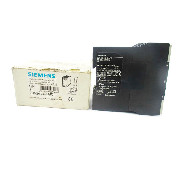 SIEMENS 3UN2634-0AF7 110/120VAC 24A NSMP