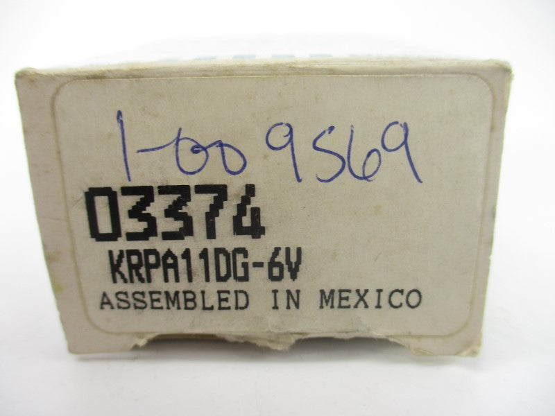 SIEMENS KRPA11DG-6V 6VDC 10A NSMP