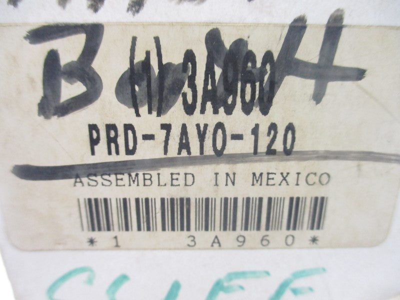 SIEMENS PRD-7AY0-120 120V 25A (AS PICTURED) NSMP