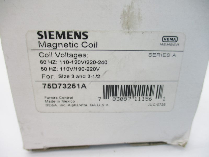 SIEMENS 75D73251A SER. A 110-120/220-240V NSMP