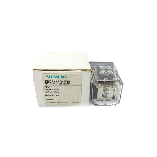 SIEMENS KRPA14AG120S 120VAC 10A NSMP