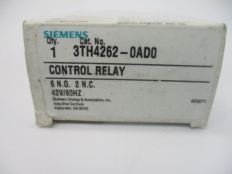 SIEMENS 3TH4262-0AD0 42V 16A NSMP