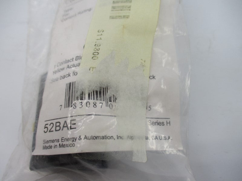 SIEMENS 52BAE SER. H NSMP
