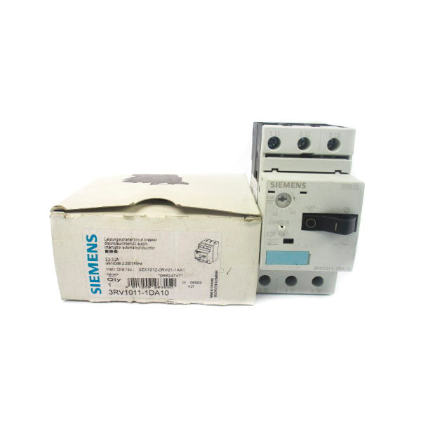 SIEMENS 3RV1011-1DA10 600V 2.2-3.2A NSMP