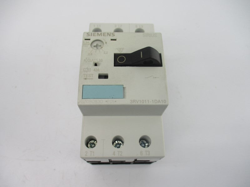 SIEMENS 3RV1011-1DA10 600V 2.2-3.2A NSMP
