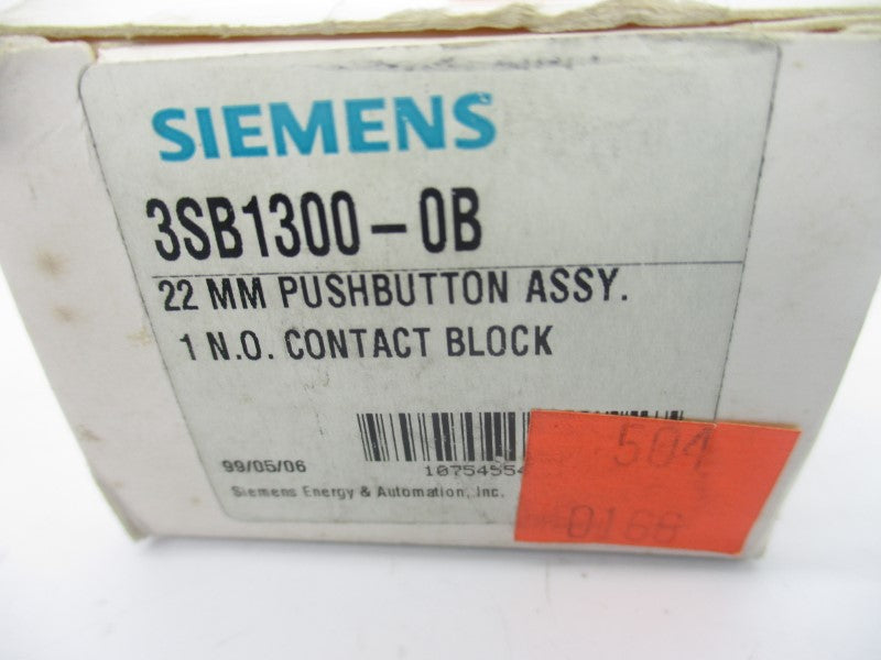 SIEMENS 3SB1300-0B 660V 10A NSMP