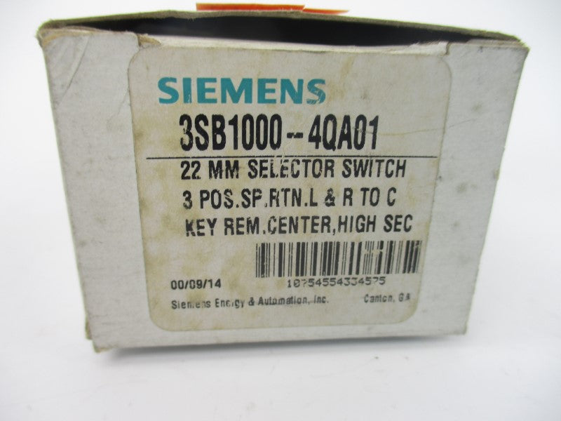 SIEMENS 3SB1000-4QA01 NSMP