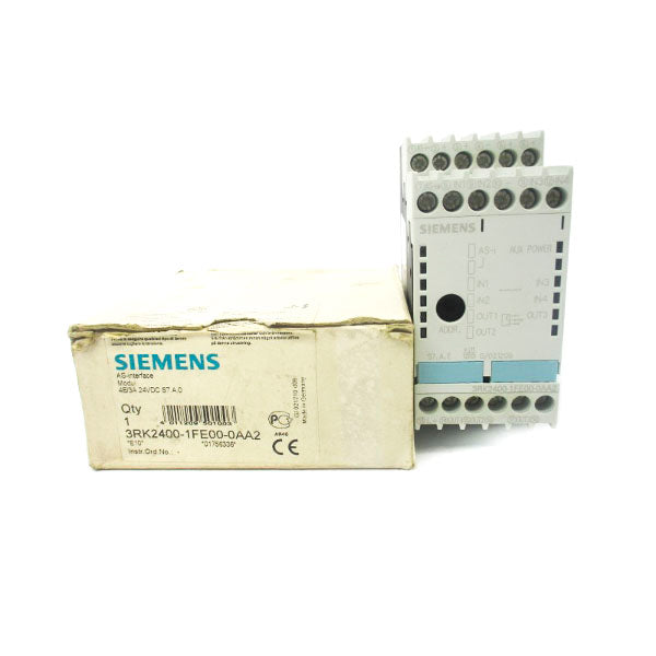 SIEMENS 3RK2400-1FE00-0AA2 24VDC 3A NSMP