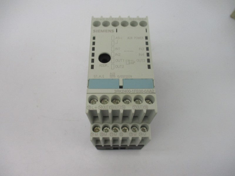 SIEMENS 3RK2400-1FE00-0AA2 24VDC 3A NSMP