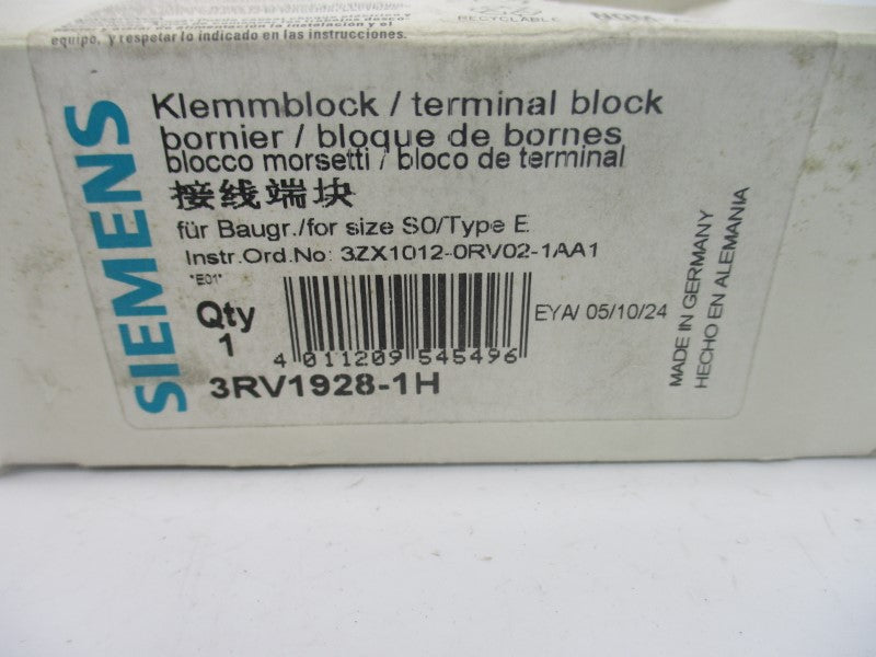 SIEMENS 3RV1928-1H NSMP