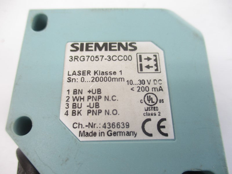 SIEMENS 3RG7057-3CC00 10-30VDC NSNP