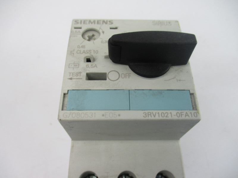 SIEMENS 3RV1021-0FA10 600V 0.35-0.5A NSNP