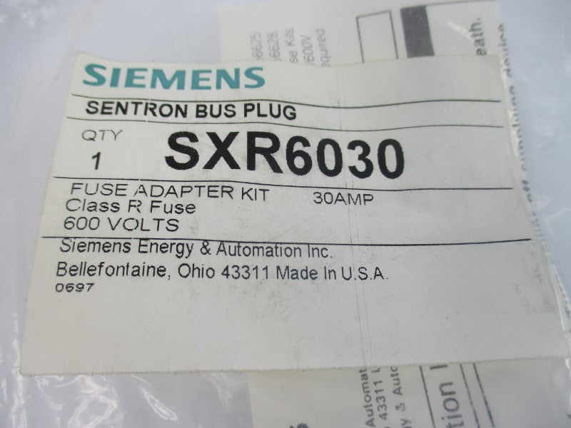 SIEMENS SXR6030 600V 30A NSMP