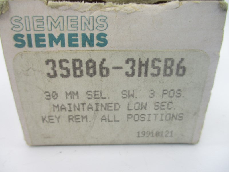SIEMENS 3SB06-3MSB6 NSMP