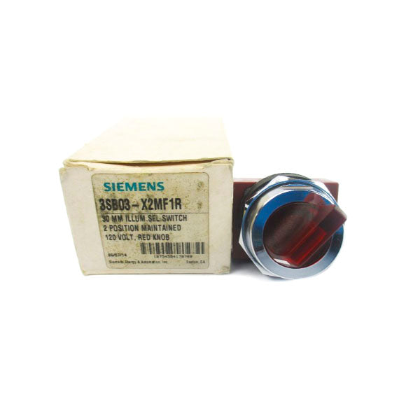 SIEMENS 3SB03-X2MF1R 120V NSMP