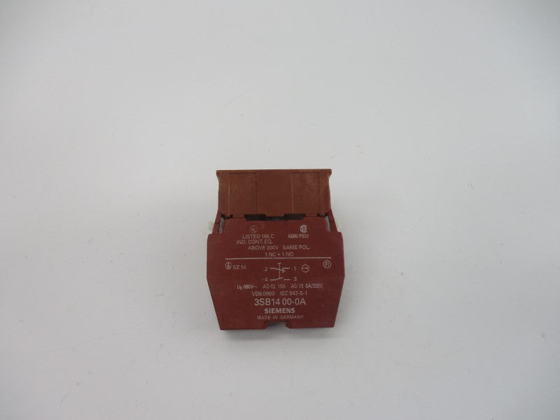 SIEMENS 3SB1320-0A 230V 10A NSMP
