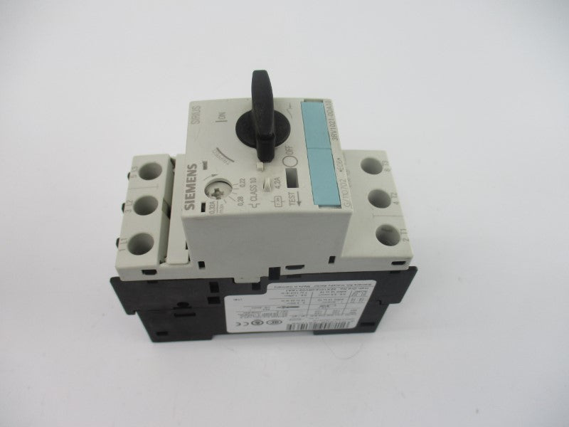 SIEMENS 3RV1021-0DA10 600V 0.22-0.32A NSNP