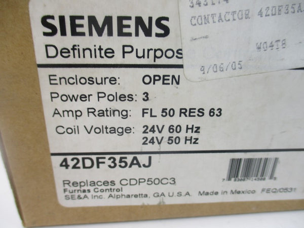SIEMENS 42DF35AJ 24V 63A NSMP