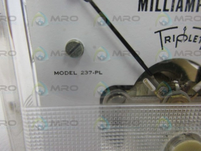 TRIPLET 237-PL 1-100 AC PANEL METER NSMP