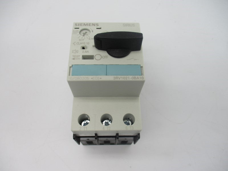 SIEMENS 3RV1021-0BA10 600V 0.14-0.2A NSMP
