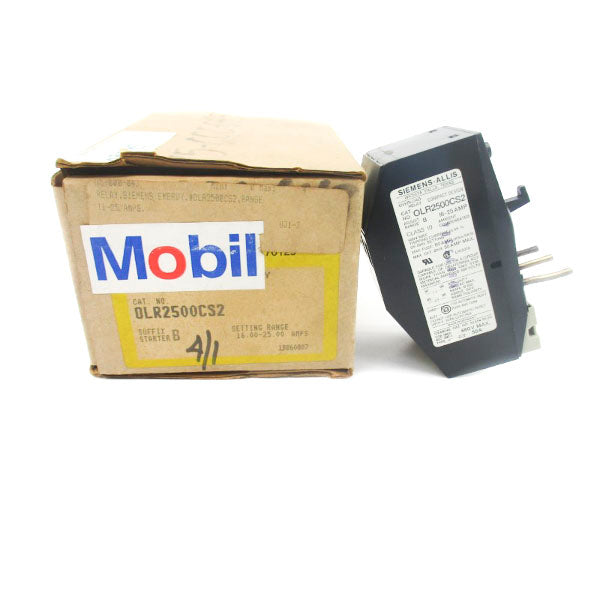 SIEMENS OLR2500CS2 660V 16-25A NSMP