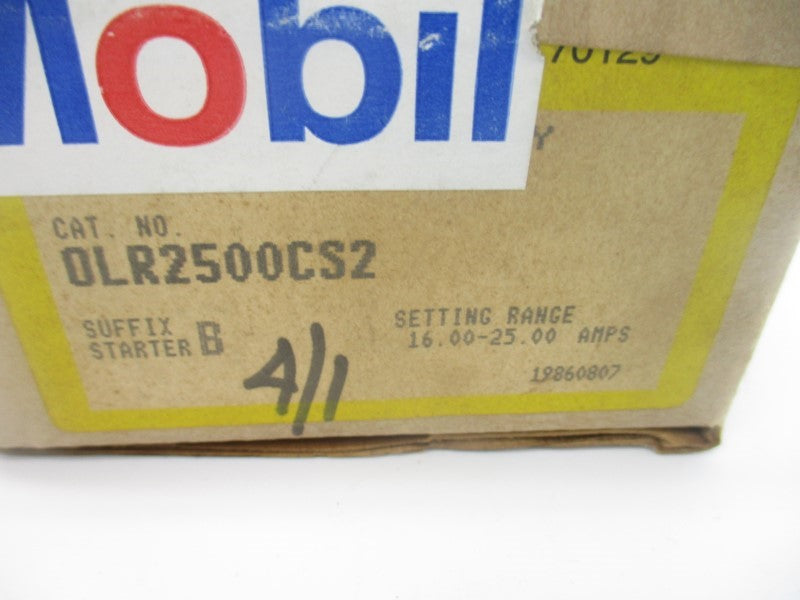 SIEMENS OLR2500CS2 660V 16-25A NSMP
