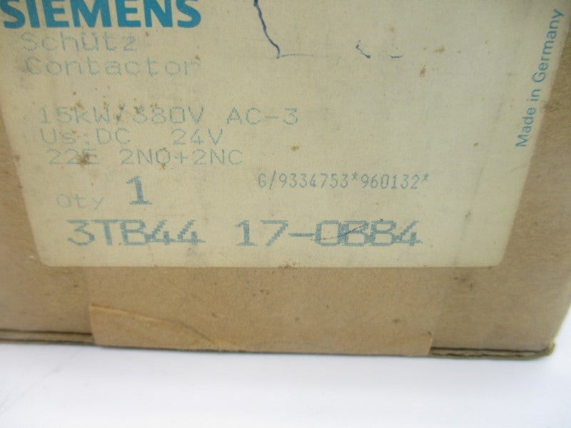 SIEMENS 3TB4417-0BB4 24VDC 27A NSMP