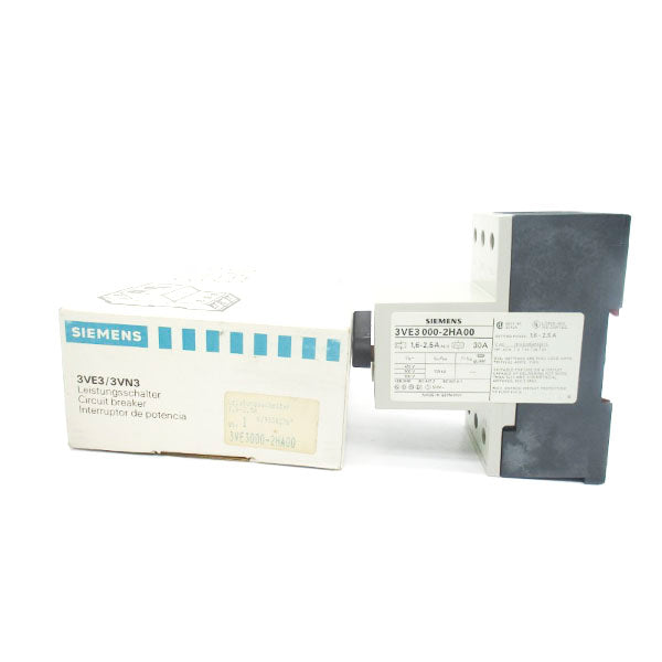SIEMENS 3VE3000-2HA00 690V 1.6-2.5A NSMP