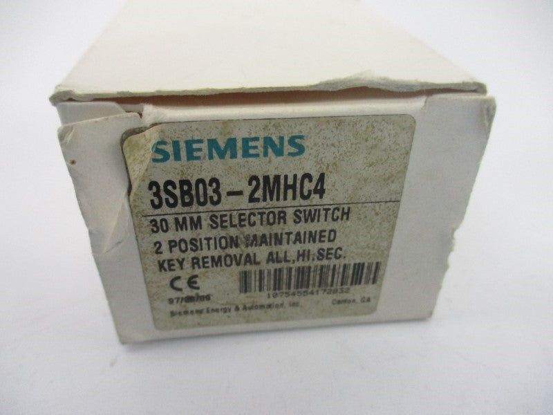 SIEMENS 3SB03-2MHC4 NSMP