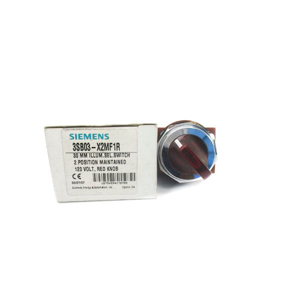 SIEMENSS 3SB03-X2MF1R 120V NSMP