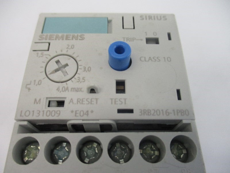 SIEMENS 3RB2016-1PB0 690V 1.0-4.0A NSNP