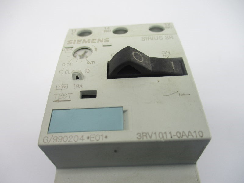 SIEMENS 3RV1011-0AA10 690V 0.11-0.16A NSNP