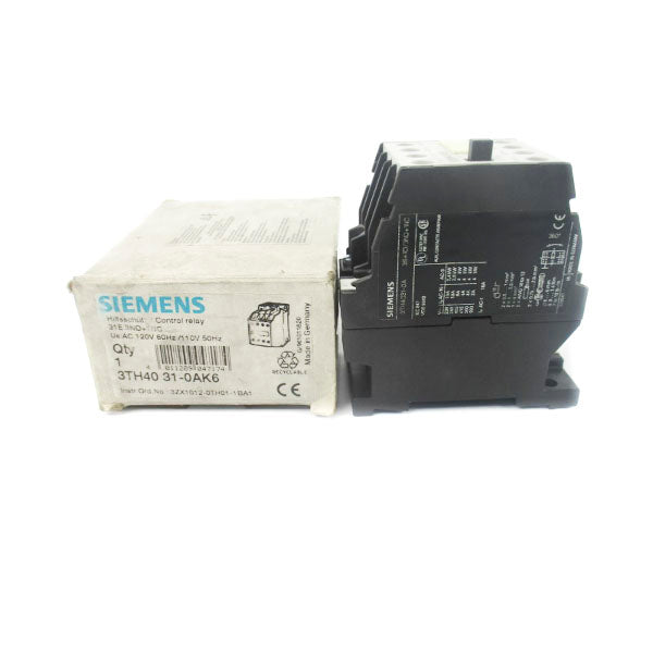 SIEMENS 3TH4031-0AK6 110/120V 16A NSMP
