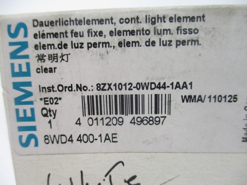 SIEMENS 8WD4400-1AE 230VAC/DC NSMP