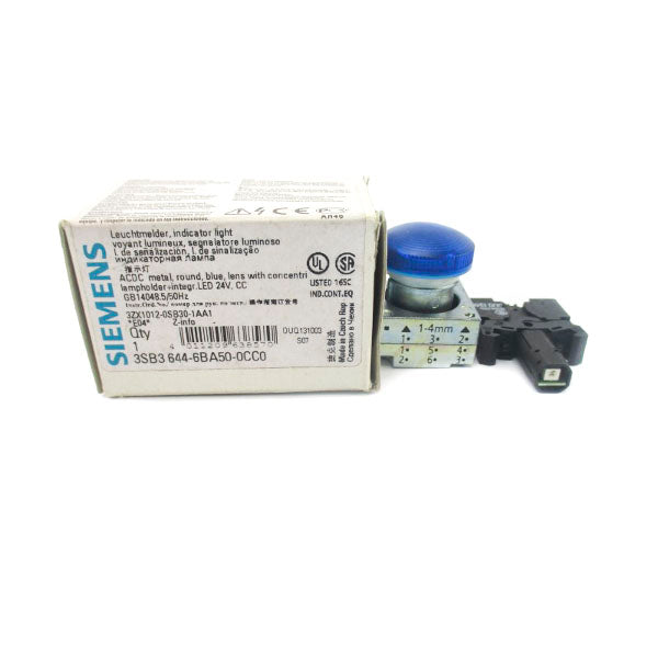SIEMENS 3SB3644-6BA50-0CC0 24V NSMP