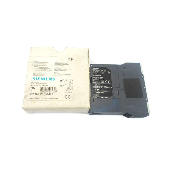 SIEMENS 7PU4620-2AJ20 110/127V 3A 0.5S-100H NSMP
