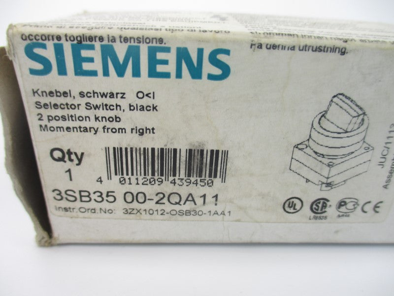 SIEMENS 3SB3500-2QA11 NSMP