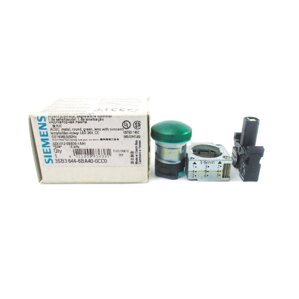 SIEMENS 3SB3644-6BA40-0CC0 24V NSMP
