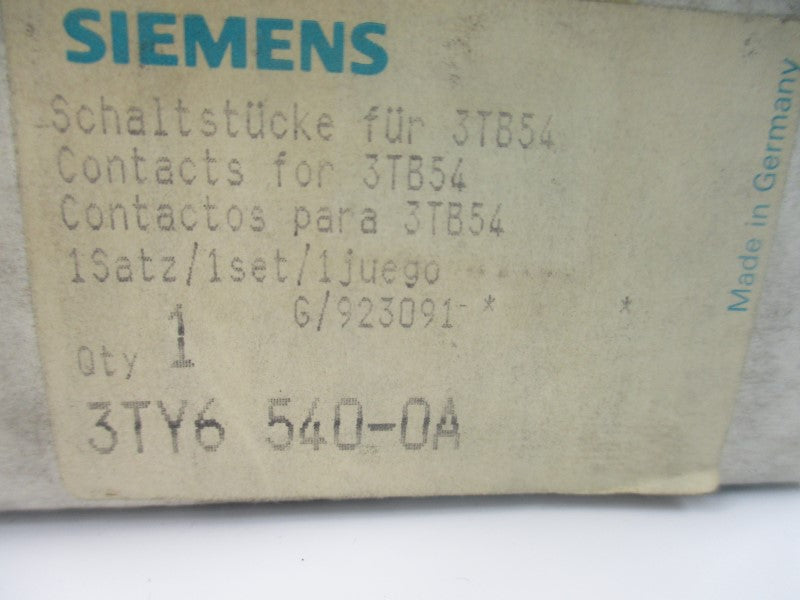 SIEMENS 3TY6540-0A NSMP