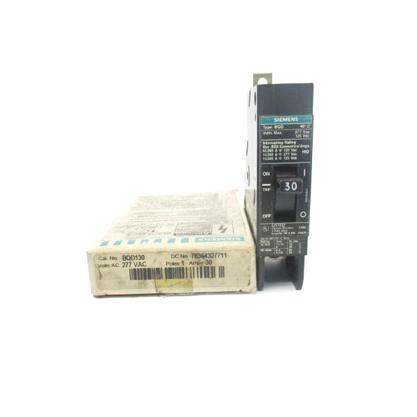 SIEMENS BQD130 277VAC 30A NSMP
