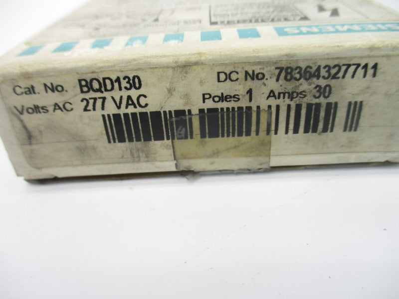 SIEMENS BQD130 277VAC 30A NSMP