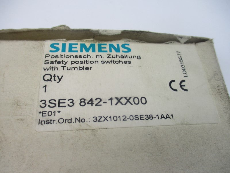 SIEMENS 3SE3842-1XX00 250VAC 10A NSMP
