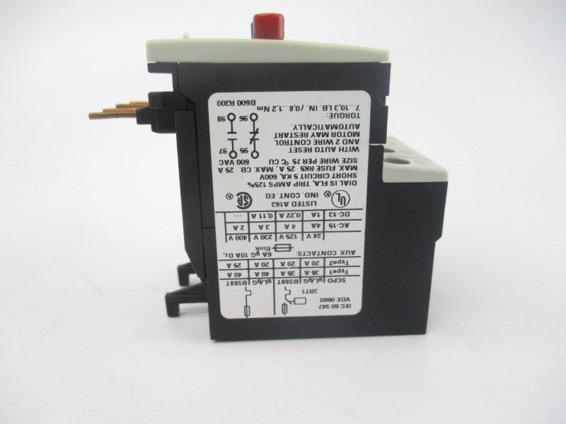 SIEMENS 3RB1015-2PB0 600VAC 1.5-6A NSMP