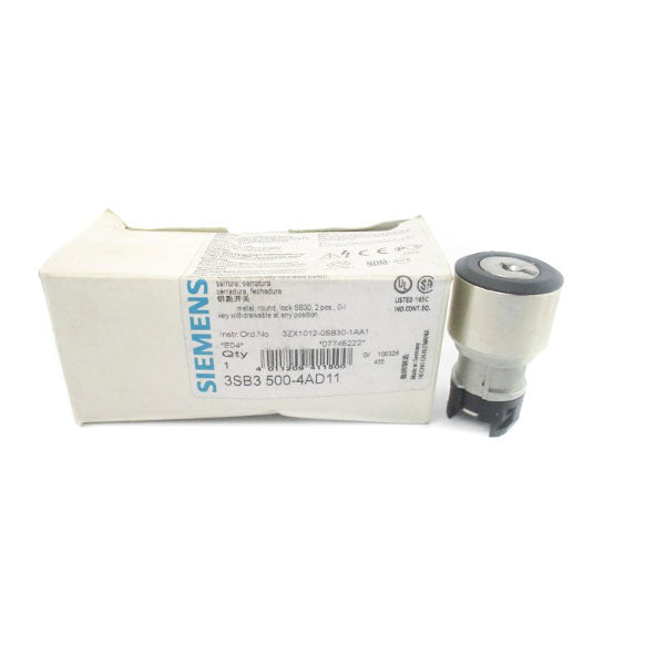 SIEMENS 3SB3500-4AD11 (NO KEY) NSMP