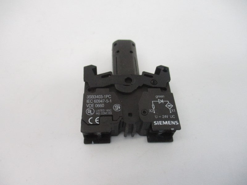 SIEMENS 3SB3403-1PC 24VAC/DC (PKG OF 10) NSMP