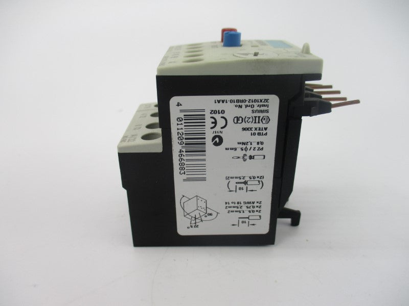 SIEMENS 3RB1015-2NB0 600VAC 0.4-1.6A NSNP