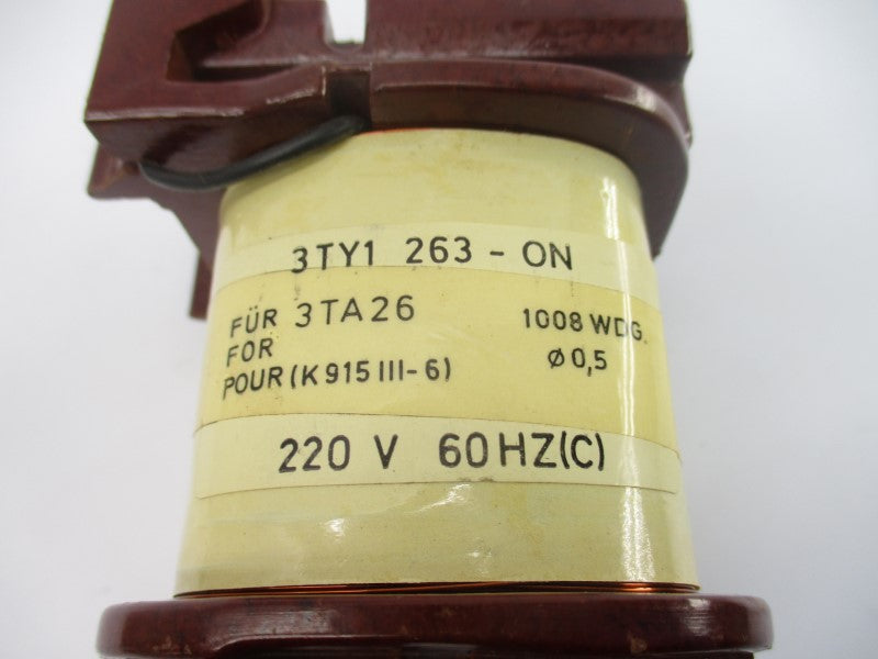 SIEMENS 3TY1263-0N 220V NSNP