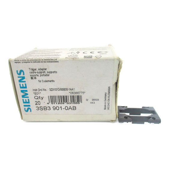 SIEMENS 3SB3901-0AB (PKG OF 20) NSMP