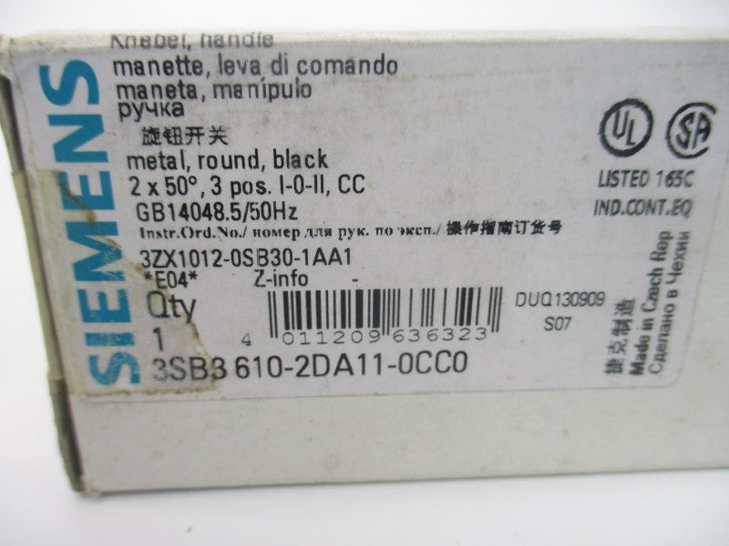 SIEMENS 3SB3610-2DA11-0CC0 400V 10A NSMP
