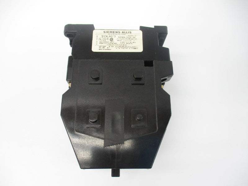 SIEMENS CXLA013 110/120V 9A NSMP